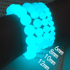 Luminous Bracelets Fluorescent Stone Night Light Bangle