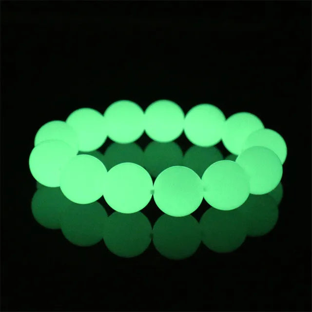 Luminous Bracelets Fluorescent Stone Night Light Bangle