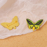 Luminous Butterfly Brooches Glow in Dark Insect Backpack Bag Brooch Pins