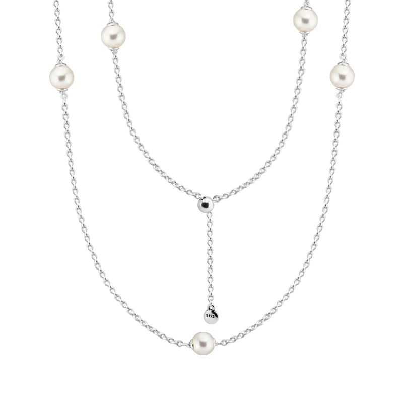 Luminous Dainty Droplets Necklaces & Pendant - Sterling Silver Jewelry