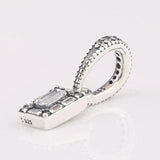 Luminous Ice Pendant CZ Beads for DIY Bracelets