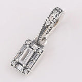 Luminous Ice Pendant CZ Beads for DIY Bracelets