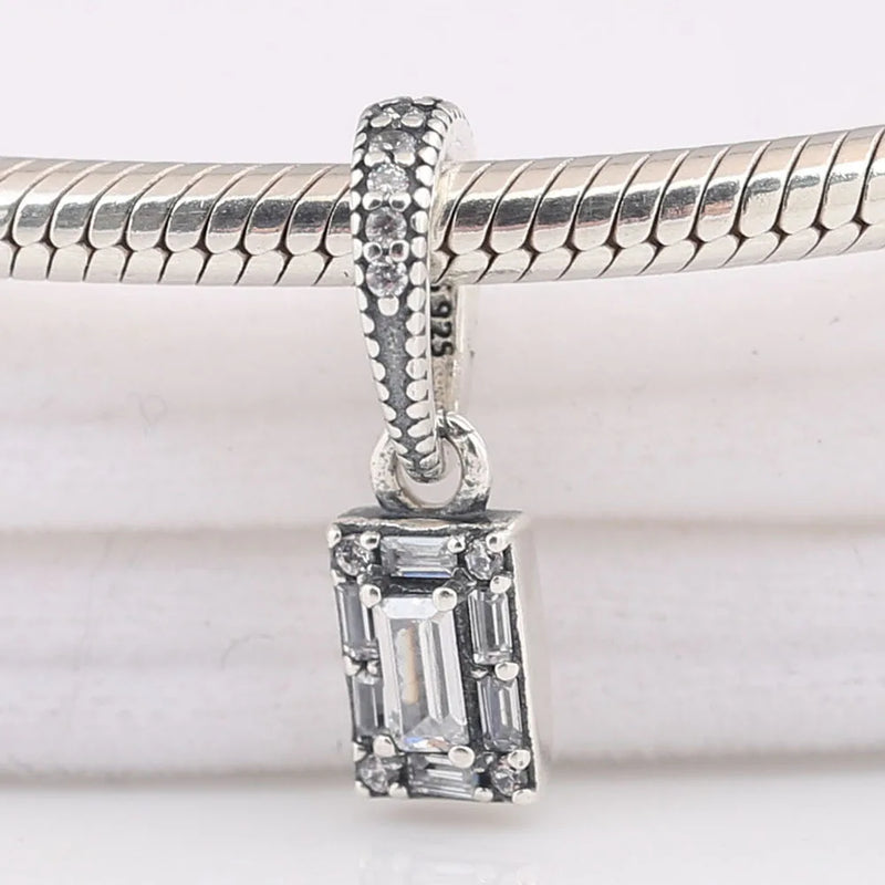 Luminous Ice Pendant CZ Beads for DIY Bracelets