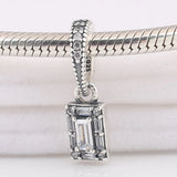 Luminous Ice Pendant CZ Beads for DIY Bracelets