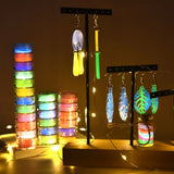 Glow In Dark Epoxy Resin Pigment Powder Glitter Set