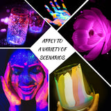 Glow In Dark Epoxy Resin Pigment Powder Glitter Set