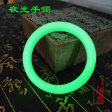 Luminous Stone Bangle Fluorescent Bracelet Glow Jade Bracelet