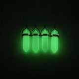 Luminous Stone 24pcs Pendulum Pendant for Jewelry Making