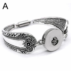 Luwellever 5.5cm Dia. 168 Metal Bracelet Magnet Bangle for Women