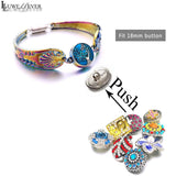 Luwellever 5.5cm Dia. 168 Metal Bracelet Magnet Bangle for Women