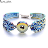 Luwellever 5.5cm Dia. 168 Metal Bracelet Magnet Bangle for Women
