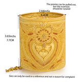 Luxurio Bride 24K Dubai Bangles For Women African Ethiopian Bracelets