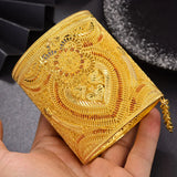 Luxurio Bride 24K Dubai Bangles For Women African Ethiopian Bracelets