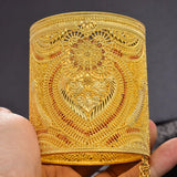 Luxurio Bride 24K Dubai Bangles For Women African Ethiopian Bracelets