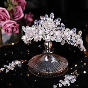 Crystal Bridal Headband Set Wedding Hair Accessories