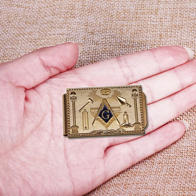 Vintage Masonic Money Clip Memorabilia Collection
