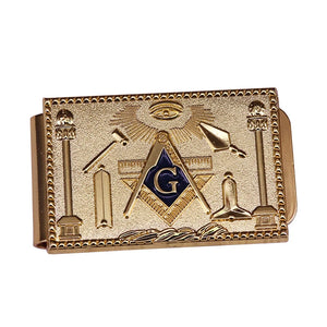 Vintage Masonic Money Clip Memorabilia Collection