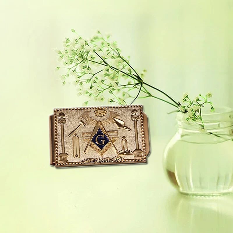Vintage Masonic Money Clip Memorabilia Collection