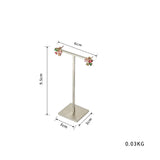 Metal Gold/Silver Earrings Jewelry Stand Earrings Ring Storage