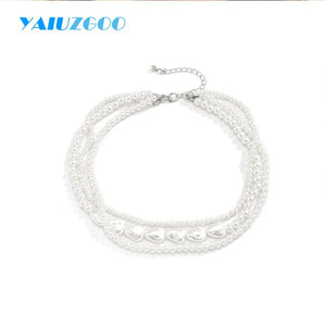 Pearl Necklace For Women Wedding Gift Girls Jewelry