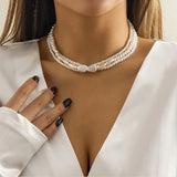 Pearl Necklace For Women Wedding Gift Girls Jewelry
