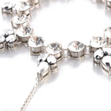 Rhinestone Ankle Women's Beach Sandals Chain Jewelry