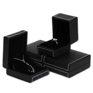 Texture Jewelry Box for Wedding Ring Earring Pendant Bracelet