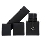 Texture Jewelry Box for Wedding Ring Earring Pendant Bracelet