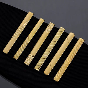 Classic Style Tie Clip Pin Clasp Business Necktie Metal Men Jewelry