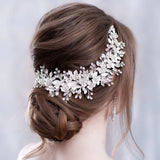 Bridal Flower Headband Tiara Wedding Hairband