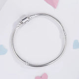 925 Sterling Silver Charm Chain for Pan Bracelet Women Jewelry Gift