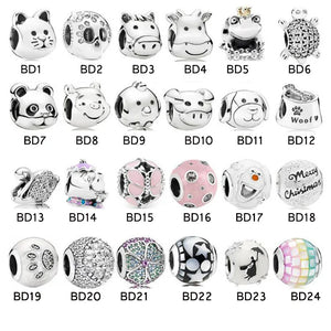 925 Sterling Silver Charm for Bracelet & Necklace