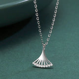 S925 Silver Zircon Pendant Necklace For Women 40+5cm