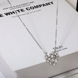 4ct Sapphire Heart Pendant Necklace - Anniversary Gift