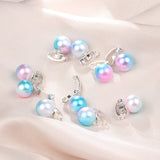 10Pcs Gradient Pearl Hair Pins Claws Wedding Bridal Bridesmaid Hair Decoration