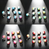 10Pcs Gradient Pearl Hair Pins Claws Wedding Bridal Bridesmaid Hair Decoration