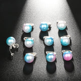 10Pcs Gradient Pearl Hair Pins Claws Wedding Bridal Bridesmaid Hair Decoration