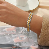 18K Plated Waterproof Wrist Bracelets for Women