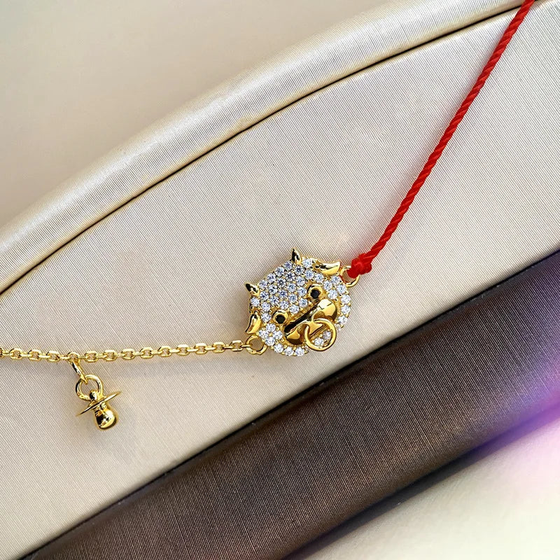 18k Red Rope Bracelet for Women - High Jewelry