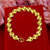 18k Women's Party Bracelet High Jewelry Wedding Bijoux Femme