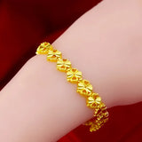 18k Women's Party Bracelet High Jewelry Wedding Bijoux Femme