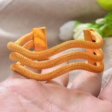 24K Dubai Bangles for Women Girls Bride Bracelet Gift