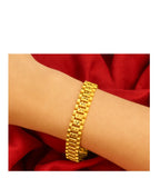 24K Plated Bracelet Bangle Bridal Wedding Fine Jewelry