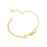 24k Small Waist Bracelet Women Fine Jewelry