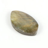Labradorite Irregular Moon Stone Charm Pendant DIY Jewelry Making