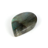 Labradorite Irregular Moon Stone Charm Pendant DIY Jewelry Making