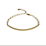 925 Silver Bracelet 18K Strip Bracelet For Women