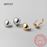 925 Silver Ball Charm Hoop Earrings Wedding Jewelry