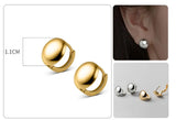 925 Silver Ball Charm Hoop Earrings Wedding Jewelry