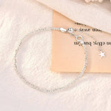 925 Silver Gypsophila Bracelet Women's Engagement Jewelry
